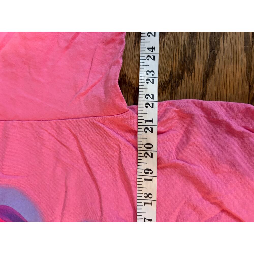 Megan Thee Stallion & Cardi B T Shirt WAP Graffiti Airbrushed Pink Hip Hop XL - Picture 5 of 6